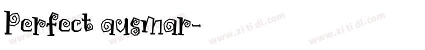 Perfect ausmar字体转换